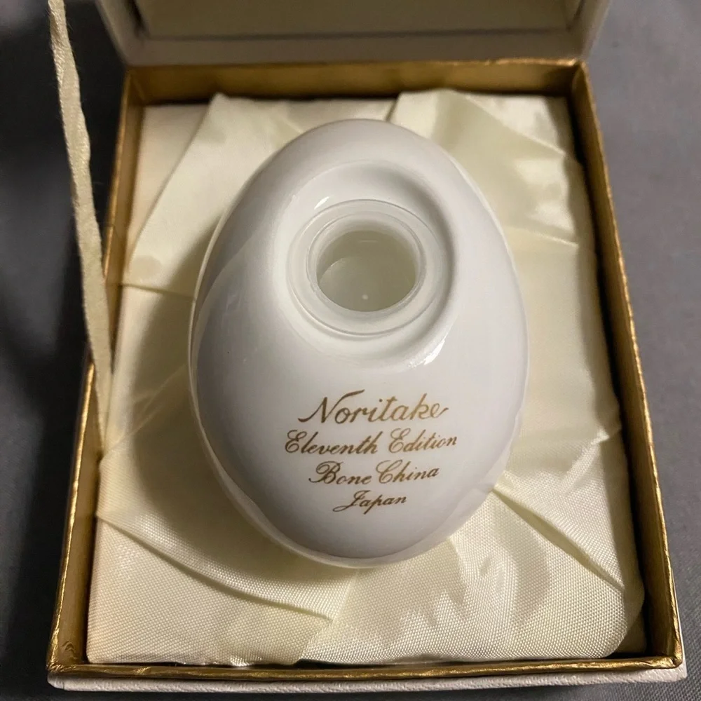 Noritake Easter Egg 1981 Horse Bone China Limited Edition w Box